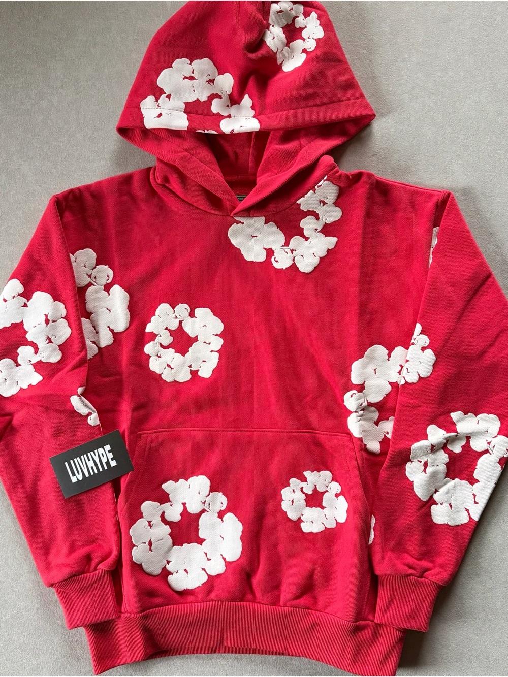 Red Denim Tears Hoodie